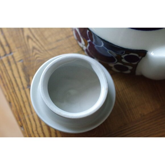 Vintage Teapot - Arabia Finland "Saara" Pattern Teapot by Anja Jaatinen-Winquist - Picture 5 of 6